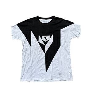Akomplice 3rd eye open shirt black geometry Large